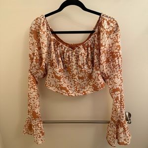 Sabo Skirt Dua Top Floral